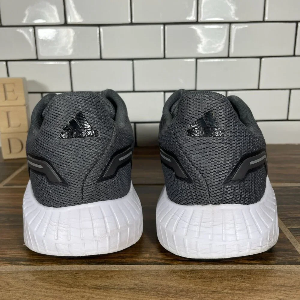 adidas Runfalcon 2.0 Mens Size 13 Running Shoes Gray Athletic Trainers Sneakers - Picture 4 of 16